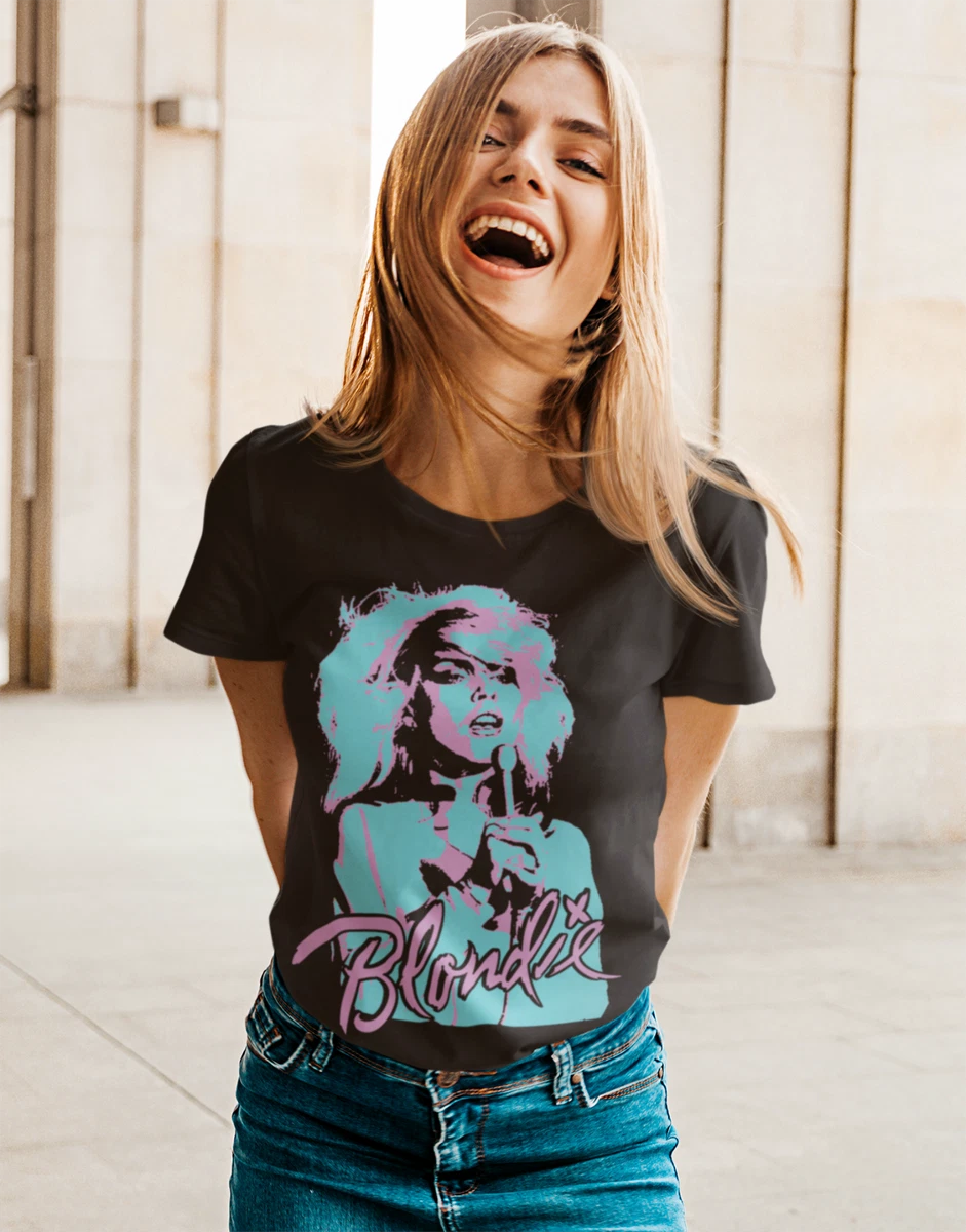 Blondie Debbie Harry T- Shirt sizes S-2xl Punk shirt Girl Punk Tattoo Shirt