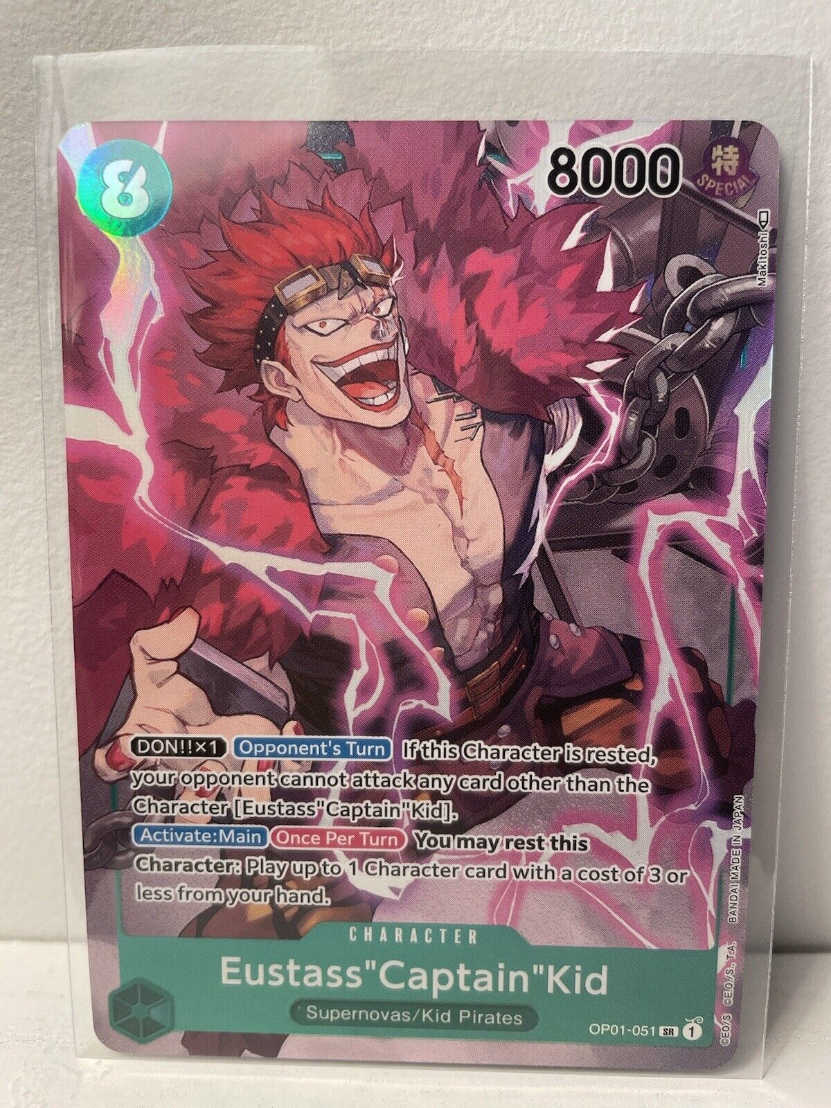 Custom Card Eustass Captain Kid / TCG / Character 