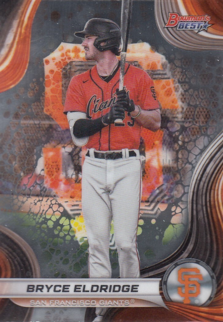 BRYCE ELDRIDGE BOWMAN'S BEST ROOKIE RC PROSPECTS SAN FRANCISCO GIANTS TP-20 2024