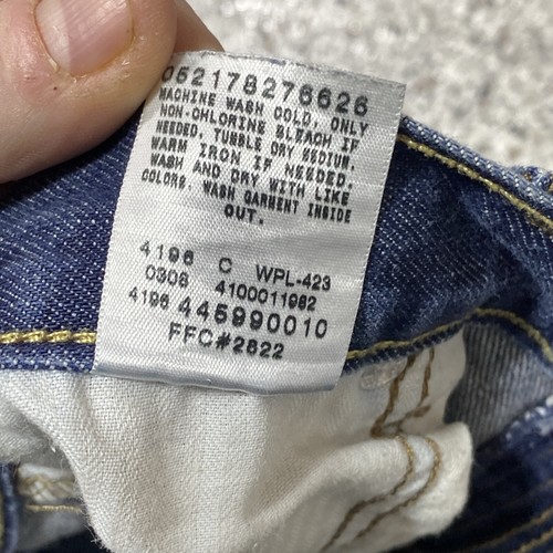 VTG Levis Silvertab Baggy Jeans Men 32x32 Denim Pants Loose Street Skate 2008 - Picture 6 of 14