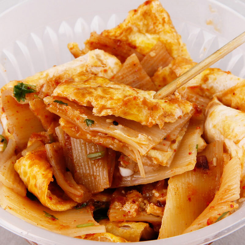 北五季东北哈尔滨烤冷面 10片装 500克x2袋 Bei Wu Ji Baked Cold Noodles 500g x 2bgs