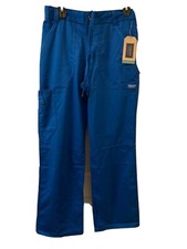 Cherokee Workwear Revolution Men's Scrub Uniform Pants Nurse Medical Size S Blue