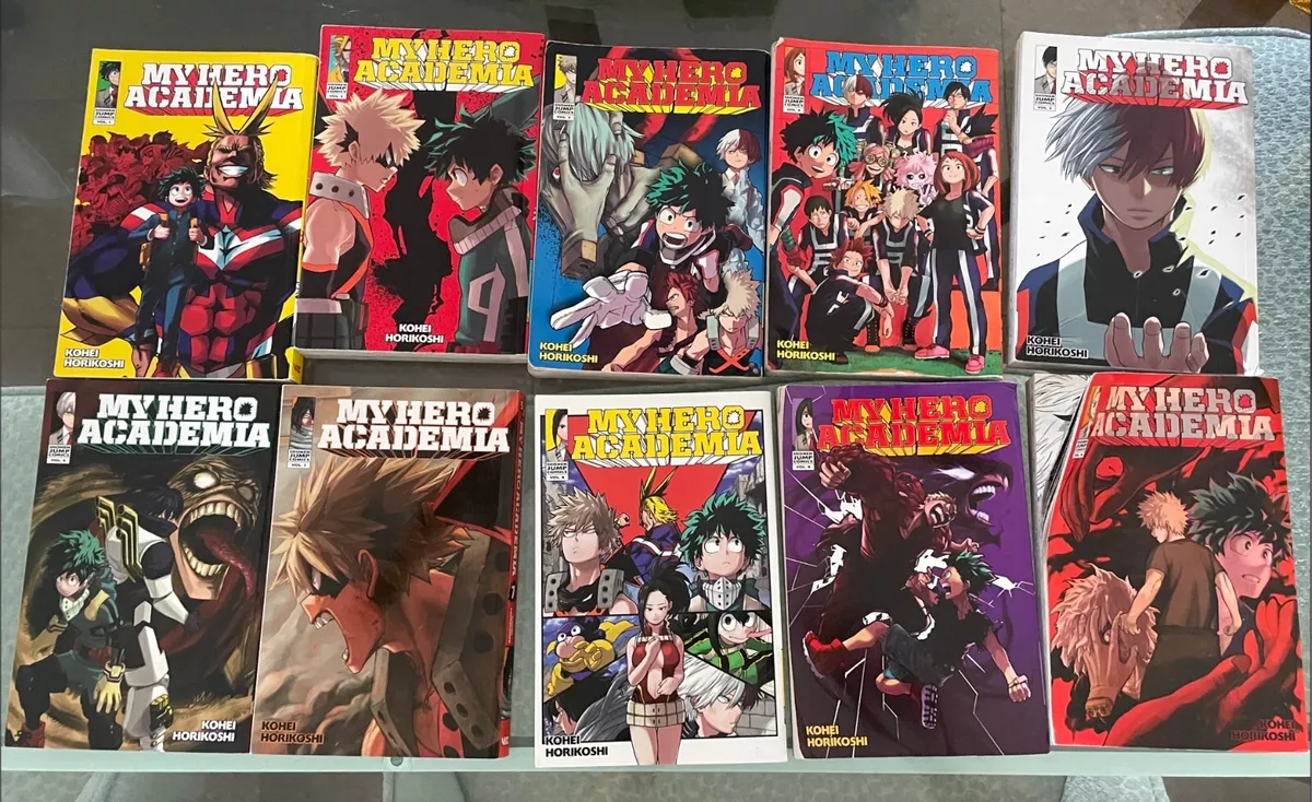 My Hero Academia Volume 1-10 Collection by Kohei Horikoshi