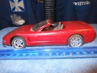 Revell 1:25 '97 Red Corvette Convertible Built Model car,"As Is",Junkyard J. !! — photo 2