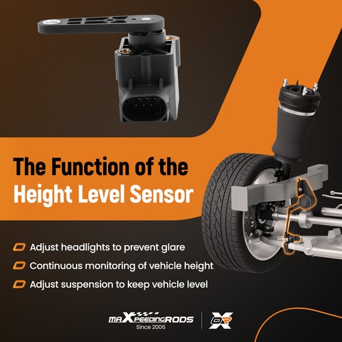 1X Height Level Sensor For Mercedes-Benz S430 W211 W220 CL500 CLS55 2000-2006 - Picture 5 of 12