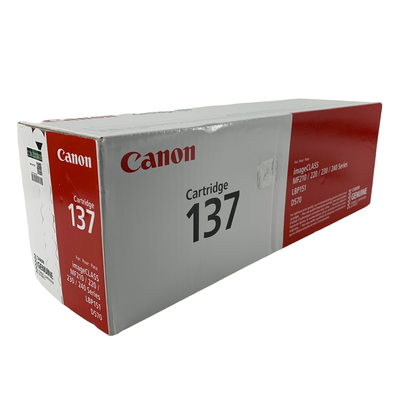 Toner Compatibile Canon 137 Cartuccia Toner CRG 137 Compatibile Per Stampanti Canon Serie MF E D570 - Resa 2400 Pagine Toner CRG137 Per MF232w - Foto 7