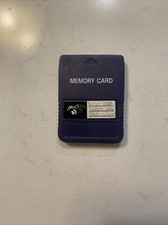 Mad Catz Memory Card For Sony Playstation Clear Blue