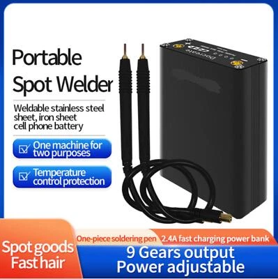 MADHORNETS DIY Portable Mini Spot Welder Machine Welding Power With Pen For 18650 Battery