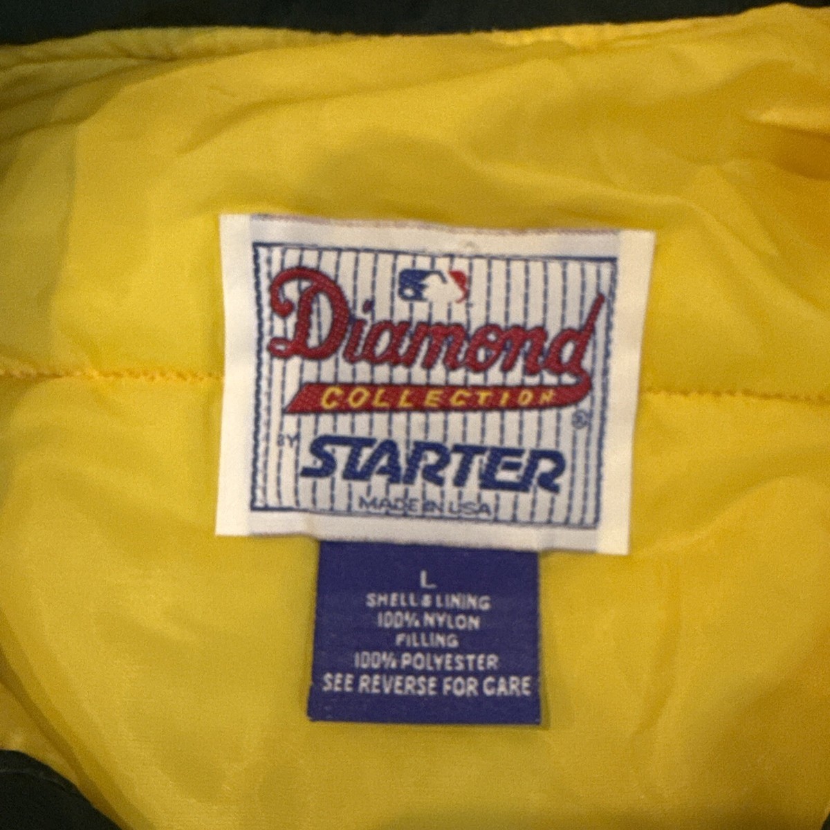 Vintage 90s MLB Starter Diamond Collection Oakland A's Athletics