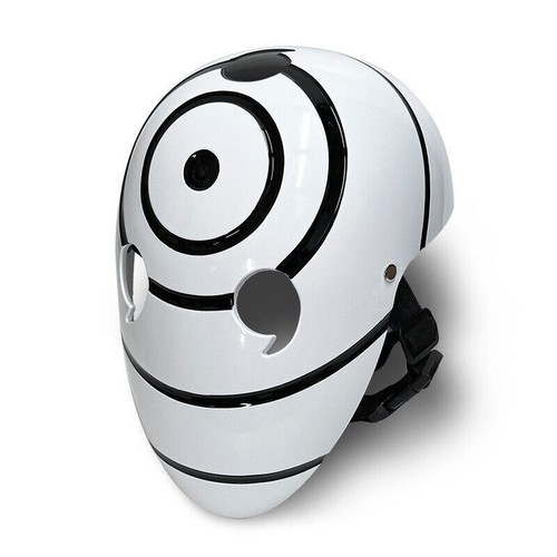 Uchiha#Itachi Obito Glowing Sharingan^Naruto Ninja White Masks%Cosplay Halloween - Picture 10 of 59