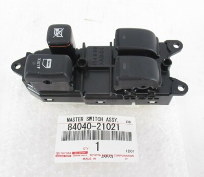 トヨタ ドアロックスイッチ メインユニット84040-42150 マスタースイッチ 84040-42150 RAV4 50系 トヨタ純正部品 : 有限