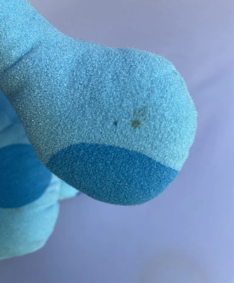 Peluche Tyco 1997 vintage Blues Clues Pose A Blue 8" Foto 4 de 4