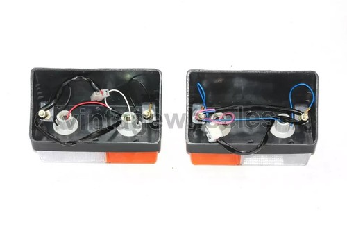 Front Left & Right Side Indicator Flasher Parking Light Pair Fits Ford Tractor - Picture 4 of 9