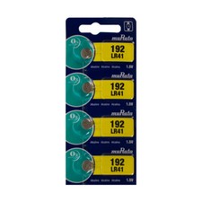 Murata LR41 192 4-Pieces Alkaline Button Coin Battery