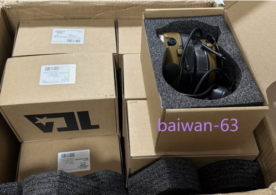 TCA Comtac-III C3 Tactical Headset Helmet Ver. Noise Reduction