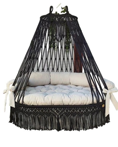 12FT Person Hammock Large Hammock 450LB Capacity Nylon Rope for