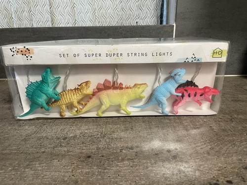 House Of Disaster Dinosaur String Lights for Kids Room Decor ( Damaged Box ) - Picture 3 of 5