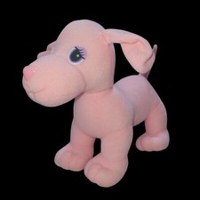 Dog Puppy Pink 1991 Lewis Galoob Bow Wow Boutique Stuffed Animal Plush Toy