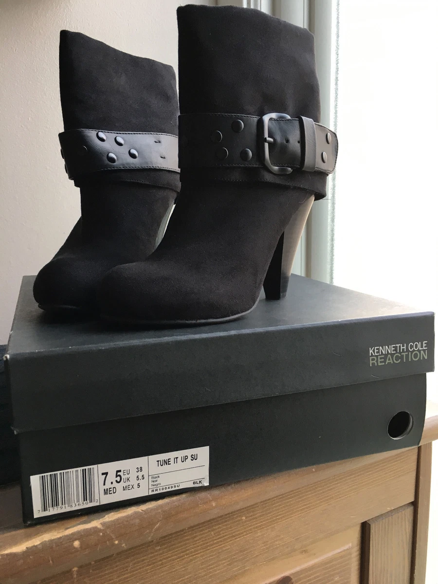 Kenneth cole top buckled up boot