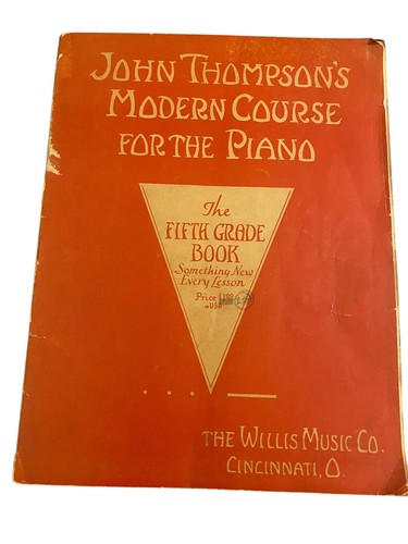 Pair of John Thompson's Modern Course for the Piana 3rd Grade & 5th Grade Books - Picture 5 of 8
