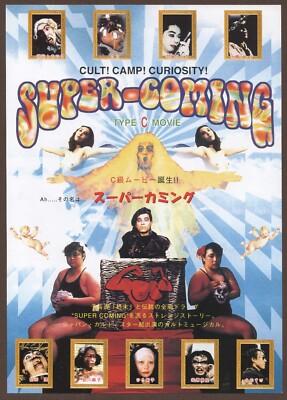 Super-Coming 1995 RARE mini poster Chirashi flyer Hiroaki Tada Tomorô Taguchi JP