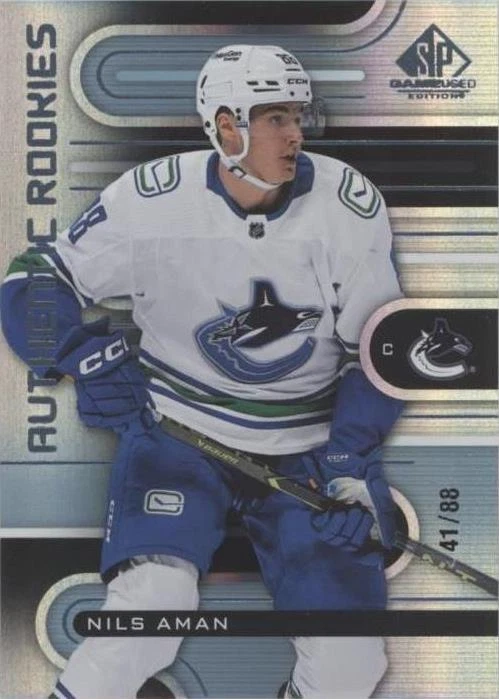 2022-23 Upper Deck SP Game Used - Nils Aman #208