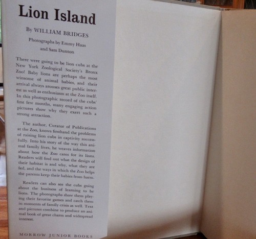 Lion Island ~ William Bridges. First Edition 1965 Hb+Dj UNread HERE in MELB - Foto 4 di 12
