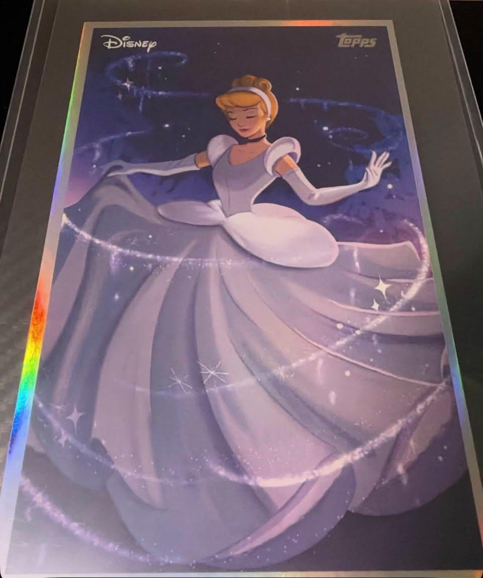 Tz Topper 2026 TOPPS VAULT DISNEY VAULT CINDERELLA ORIGINALS ART OVERSIZE BOX ...