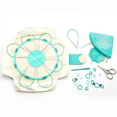 KnitPro Mindful The Explore Set 25 cm feste Rundstricknadeln 8 Größen
