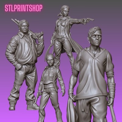 28 Days Later - Zombie Survivors - VAULTZ 28mm 32mm Scale Miniatures
