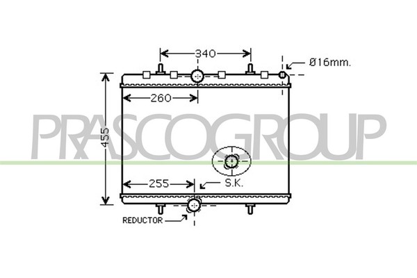 Prasco KüHler, MotorküHlung U.A. FüR CitroËN, Fiat, Lancia, Peugeot, Toyota-image