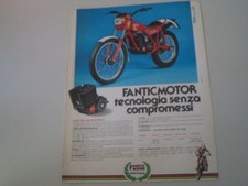 advertising Pubblicità 1982 MOTO FANTIC TRIAL 240 PROFESSIONAL