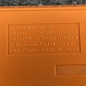 Nintendo Game & Watch Donkey Kong DK-52 Multi Screen Video Attached Made InJapan