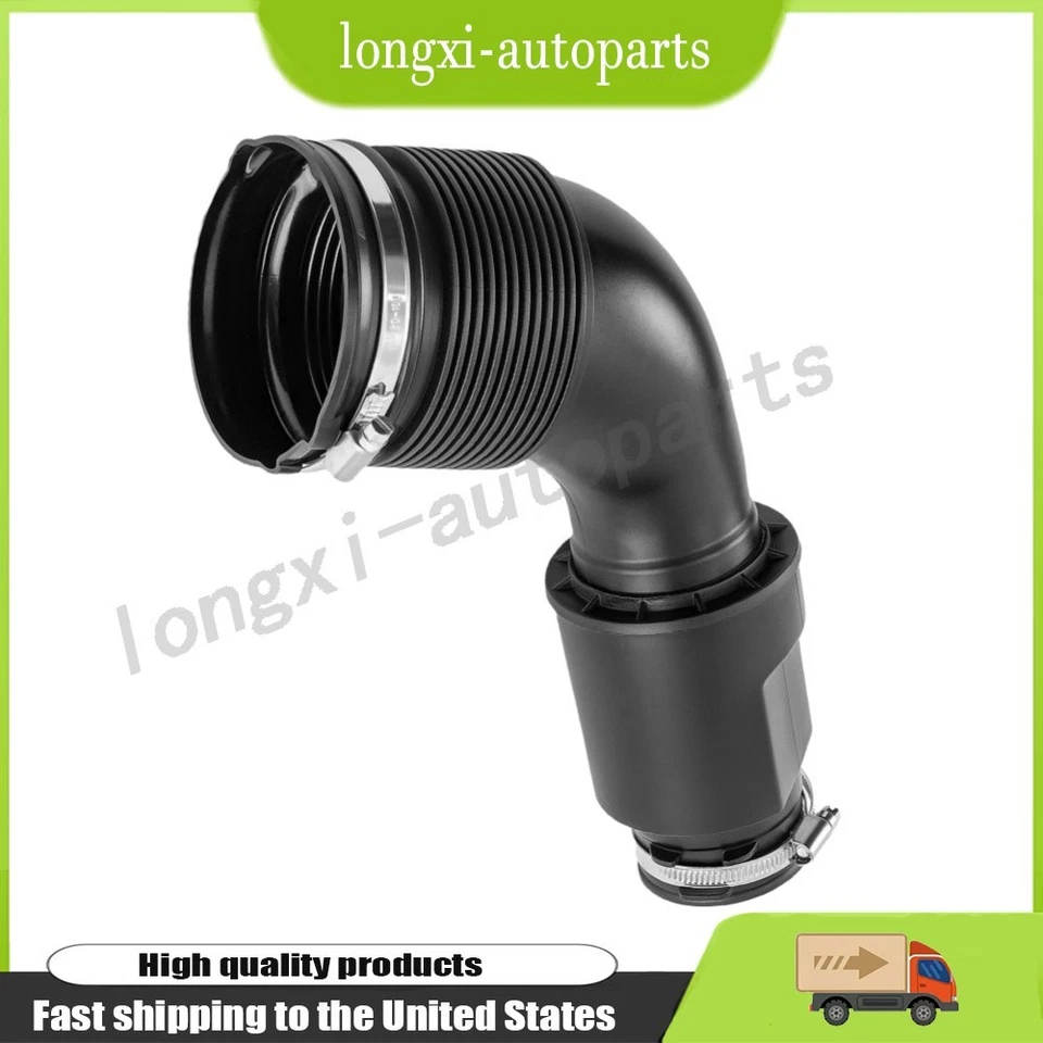 Par de tubos de manguera de admisión de aire del motor trasero izquierdo y derecho para Audi A8 D4 S8 4H 4,0 L Foto 4 de 4