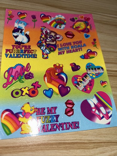 Lisa Frank Sticker Sheet