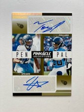 2024 Pinnacle Inscriptions DUAL AUTO Penpal Tony Pollard/Tyjae Spears /10