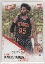 2016-17 Panini Day Rookies Thick Stock 5/50 DeAndre' Bembry #58 00ab