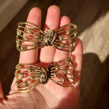 Vintage Bow Shoe Clip Ons