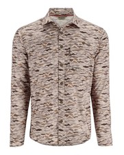 Challenger LS Shirt Sand Riverbed Print M