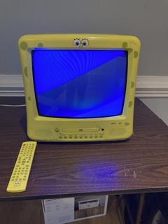 Vintage SpongeBob SquarePants CRT TV DVD Player SB351 PLEASE Read Description