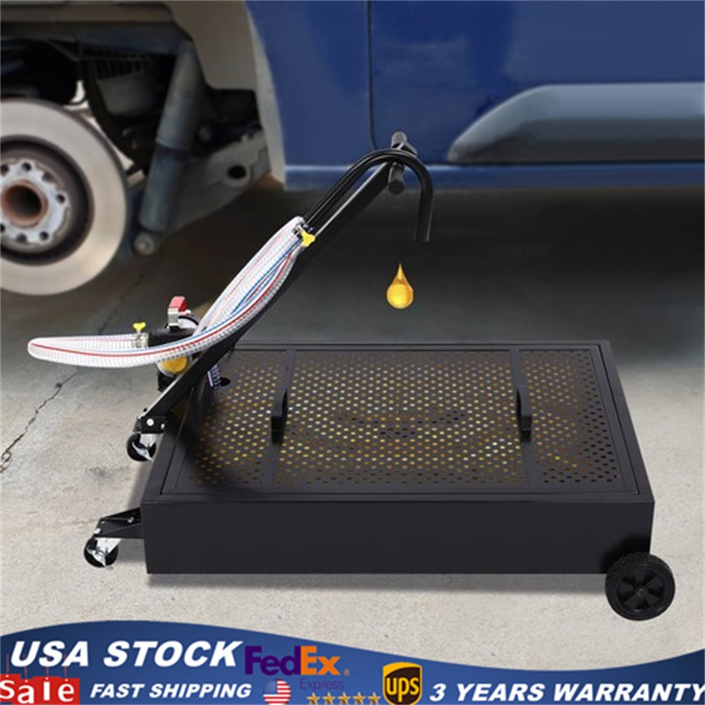 Drain Pan Car Truck Oil Change Drain Pan With Electric Pump 155w