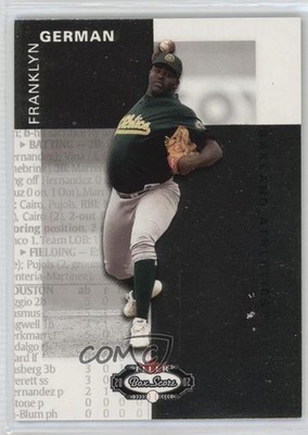 2002 Fleer Box Score 1st Edition 67/100 Franklyn German #126 Rookie RC 0q3