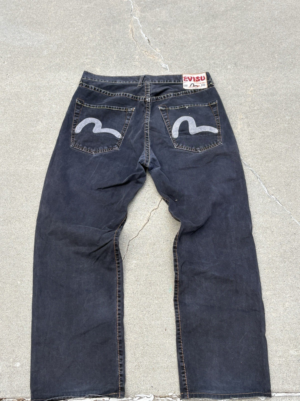 32 Selvedge Canvas Made In Italy Designer Straight Fit Y2k Y