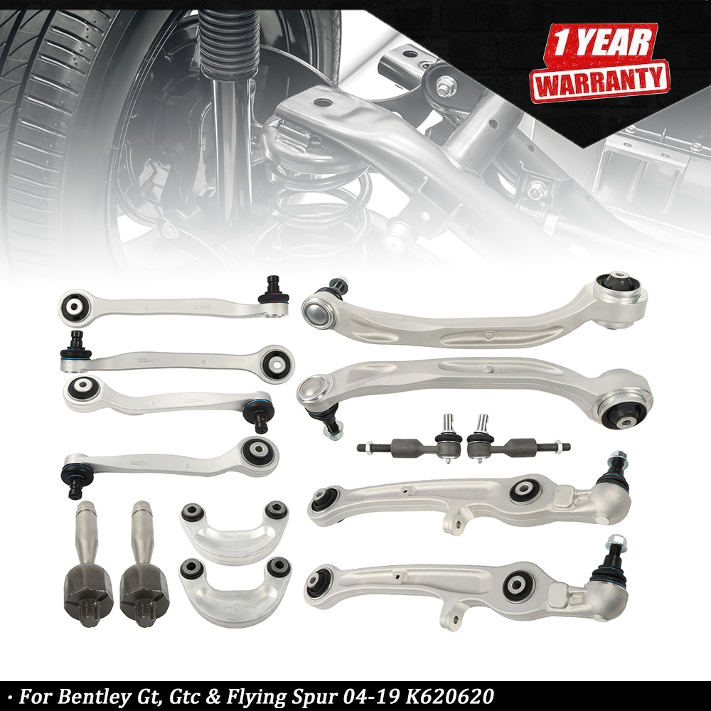 Bentley Continental GT 2004-2019 Front Right Upper Tie rod ends Set