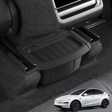 for New Tesla Model Y Juniper Accessories 2025 2026 Rear Trash Can with Hinge...
