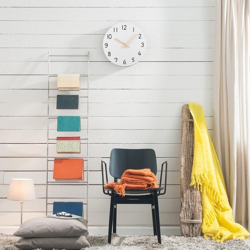 12'' Wooden Wall Clock Frameless Clocks with Silent Quartz Movement - Modern ... - Picture 7 of 9