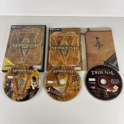 Morrowind Elder Scrolls III Gold (PC, 2002) - inkl. Tribunal Handbuch und Karte