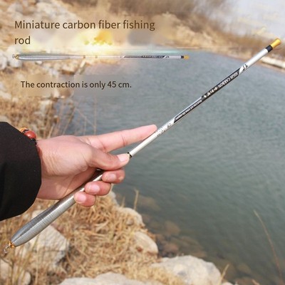 Carbon Angelrute High-Modulus Carbon Material kompakte Aufbewahrungslösung