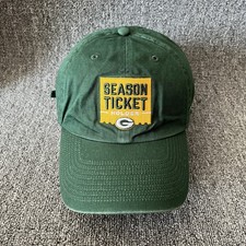 47 NFL Green Bay Packers Relaxed Fit Season Ticket Holder Green Gold Baseball Ca
