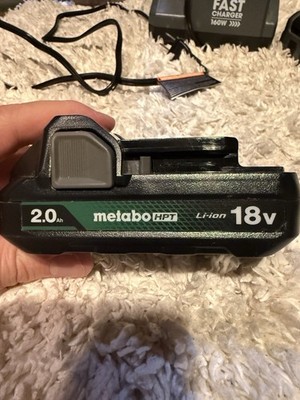 Metabo HPT BSL1820M 18V Lithium-Ion 2.0Ah Battery Black 